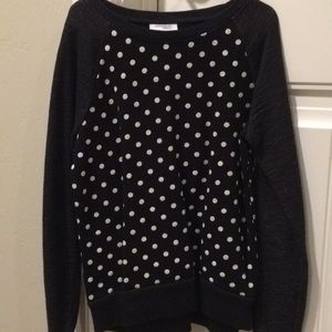 Da skin girls polkadot sweatshirt